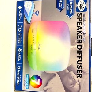Sealy multicolor speaker diffuser